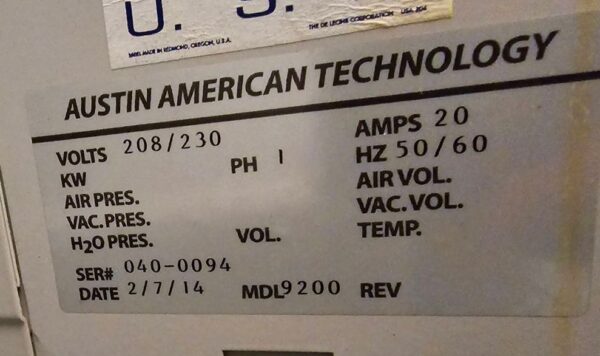 AAT AquaTherm 9200 Batch Cleaner