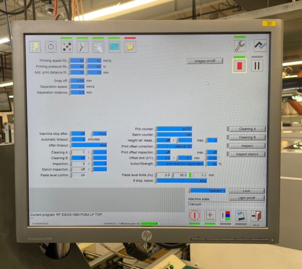 ERSA Versaprint S1-3D Screen Printer