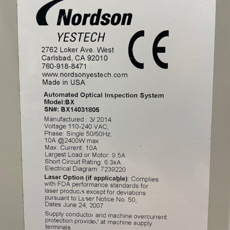 YesTech YTV-BX Benchtop AOI