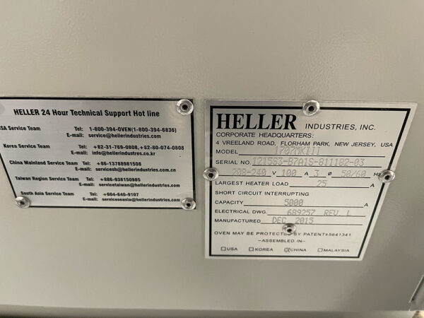 Heller 24 hrs Technical Support Hot Line