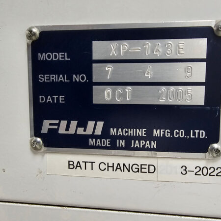 Fuji XP-143E Pick & Place (2009) -6