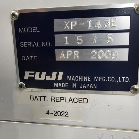 Fuji XP-143E Pick & Place (2009)