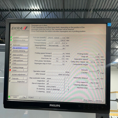 EKRA X5 Professional Screen Printer -2