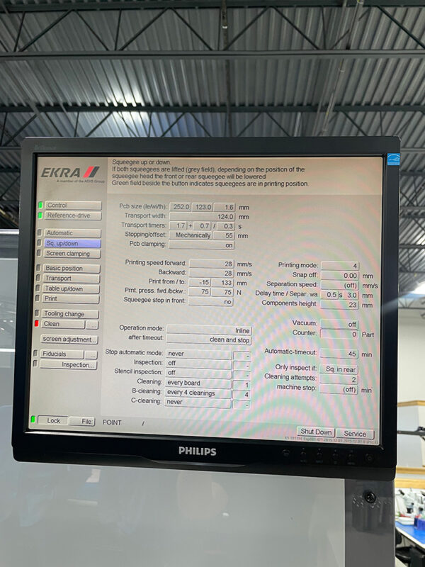 EKRA X5 Professional Screen Printer -2