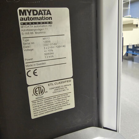 MyData MY12E Pick & Place (2007)